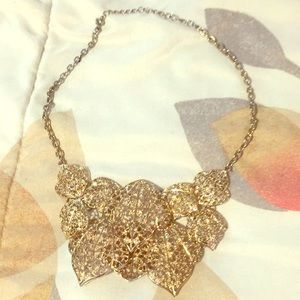 H&M Gold Statement Necklace